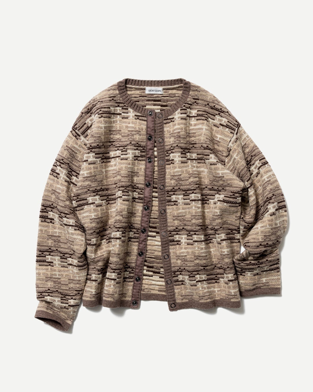 TWEED JACQUARD JACKET（SHORT）　ベージュ
