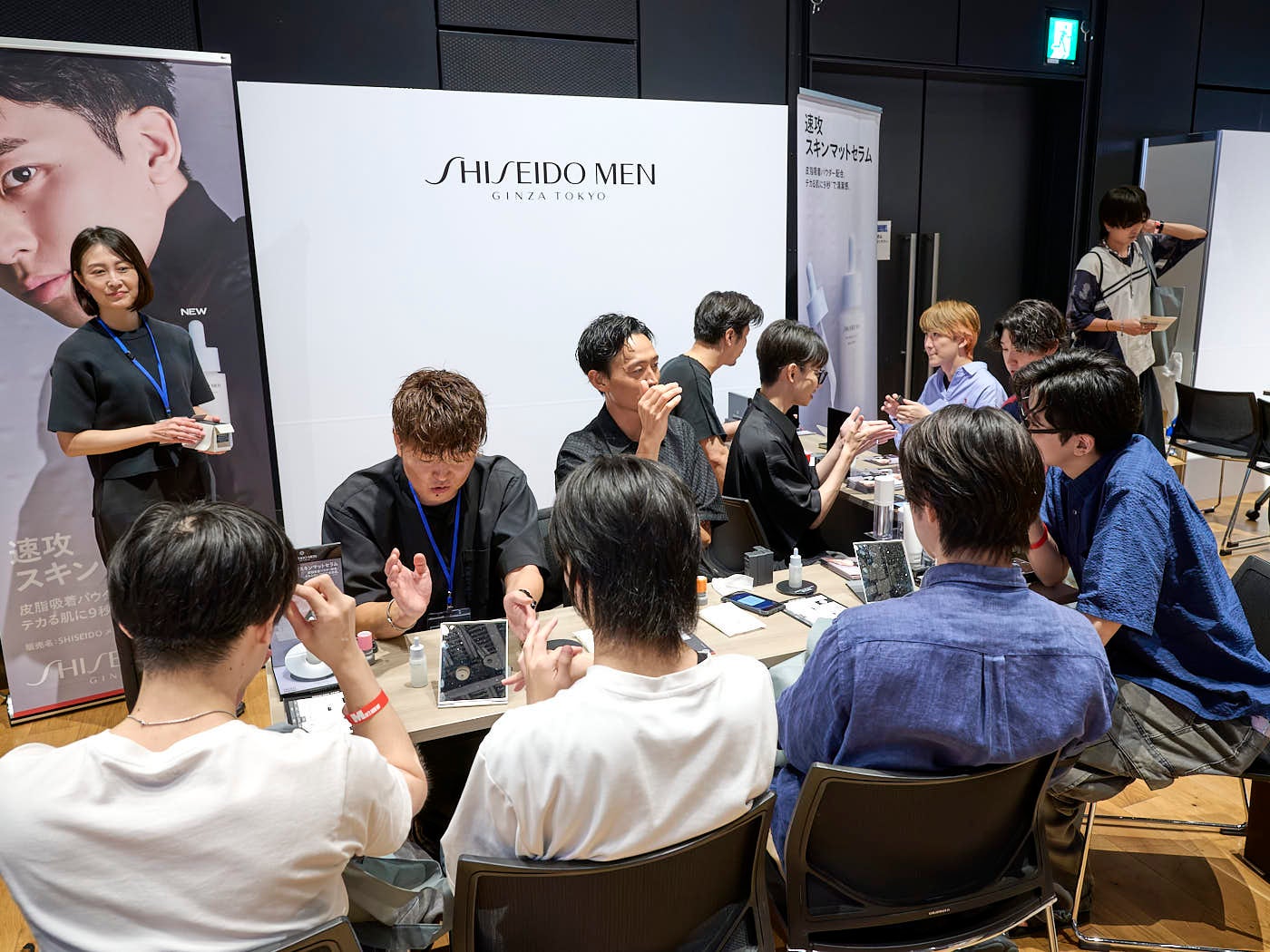 SHISEIDO MEN/ブースの様子