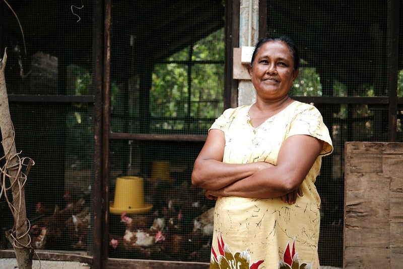 スリランカで学校給食を提供するナガラジャ・ティラゲスワリ（Nagaraja Thilageswari）さん
