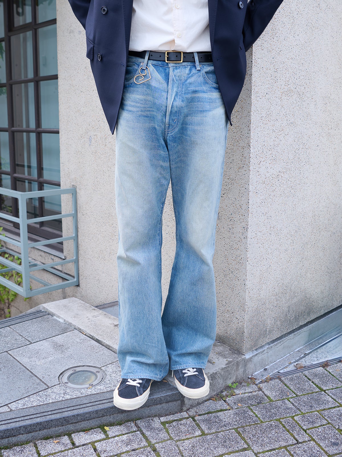 デニムパンツ(オーラリー)/全体