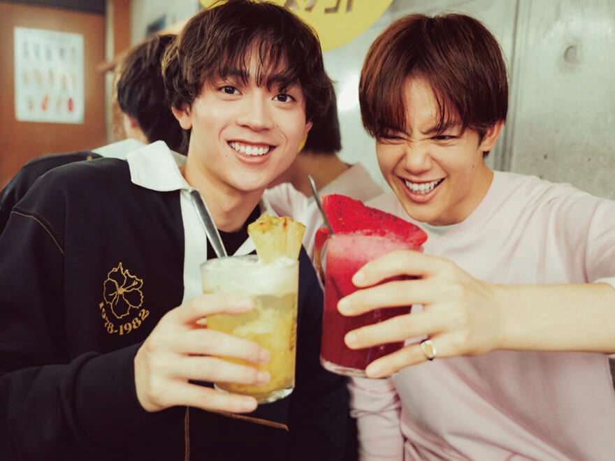 水沢林太郎&樋之津琳太郎、『俺たちの箱根駅伝』で共演した2人の撮影振り返り。