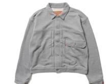 デニムセットアップがスウェットに⁉︎「Levi’s®」×「LOOPWHEELER」×「BEAMS」のトリプルコラボが登場！