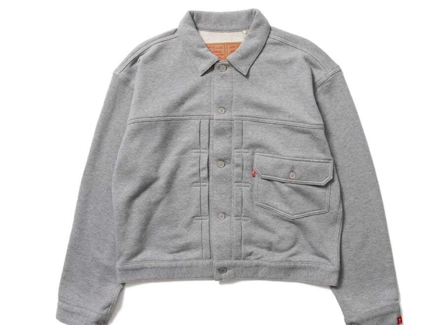 デニムセットアップがスウェットに⁉︎「Levi’s®」×「LOOPWHEELER」×「BEAMS」のトリプルコラボが登場!