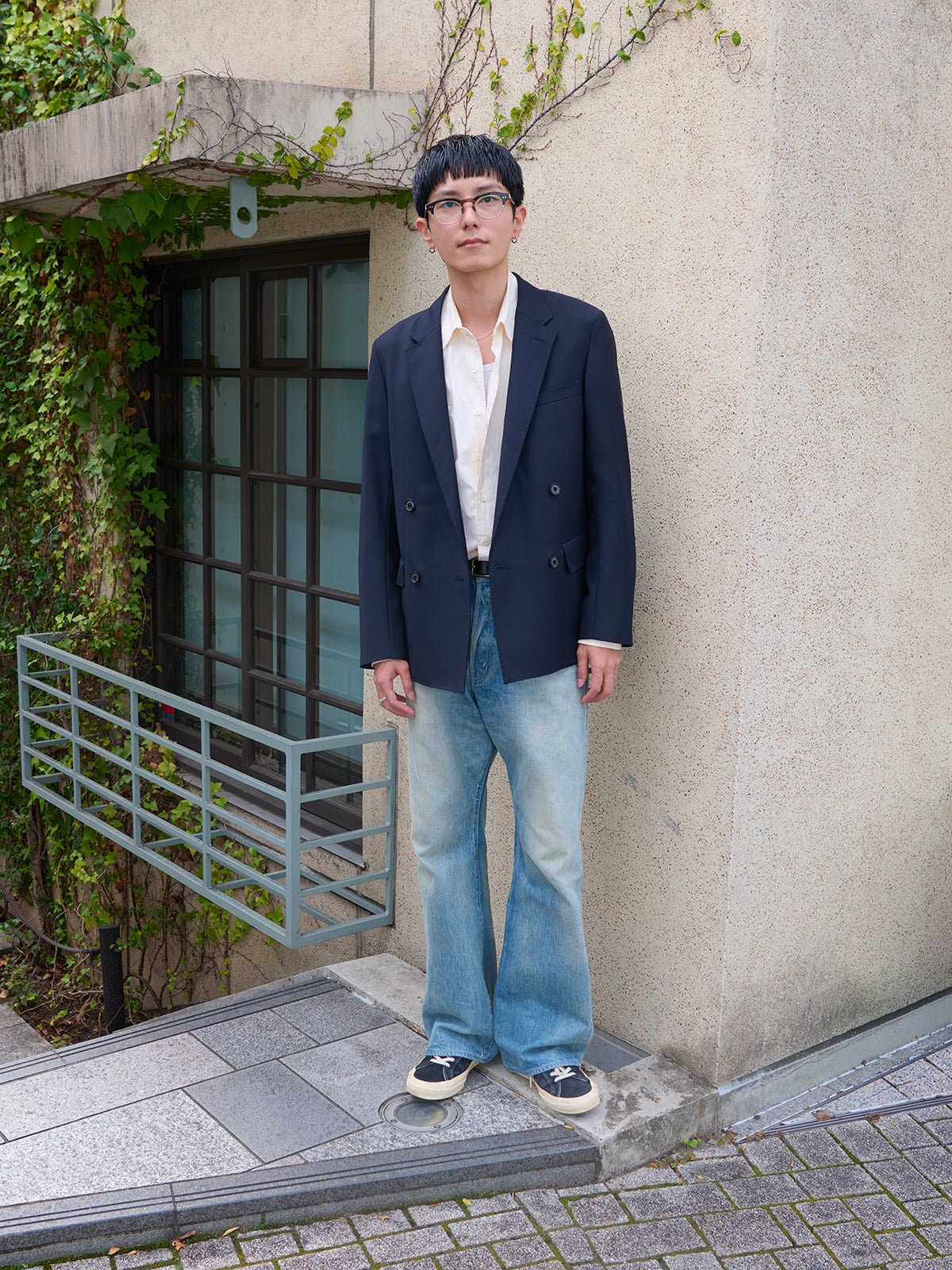 アパレル企業勤務・志村さんの全身のスタイリング