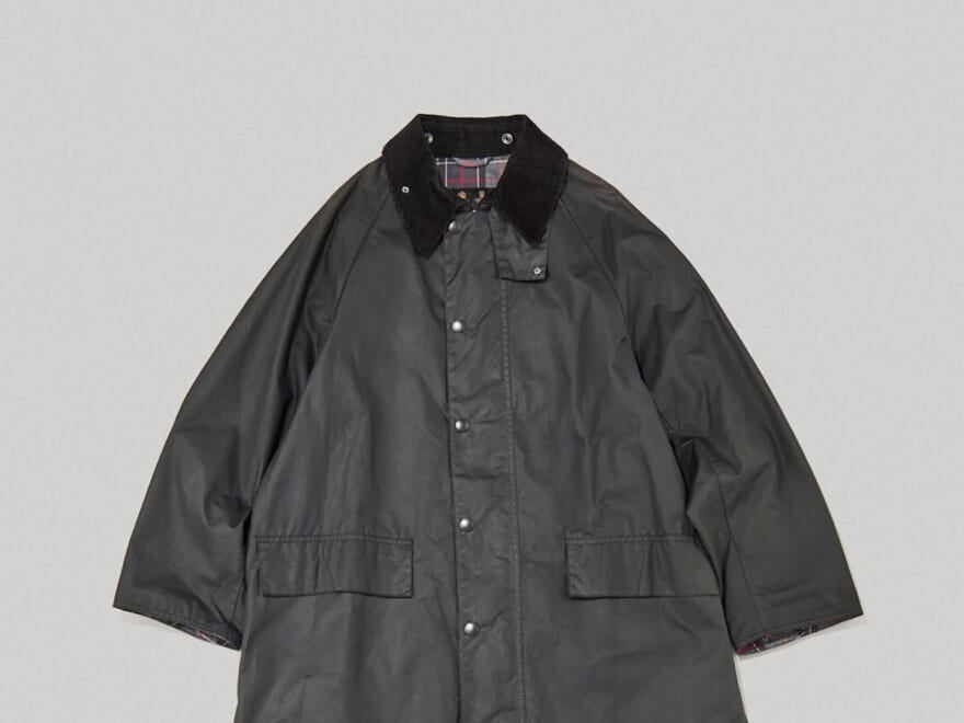 【バブアーの裏名品】いまこそロング丈を着たい人へ。Barbourの「バーレー」がこなれたジャケットスタイルを叶える!/ワックス ロングコート