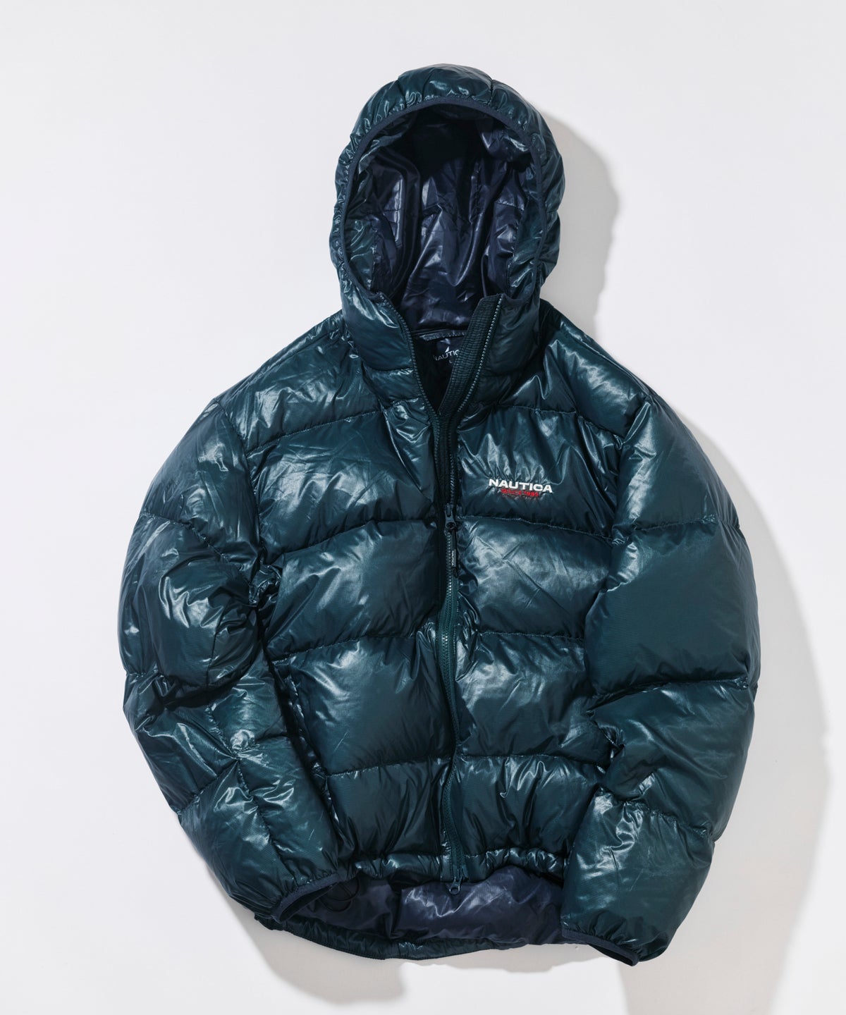 NAUTICA / NYLON HOODED DOWN